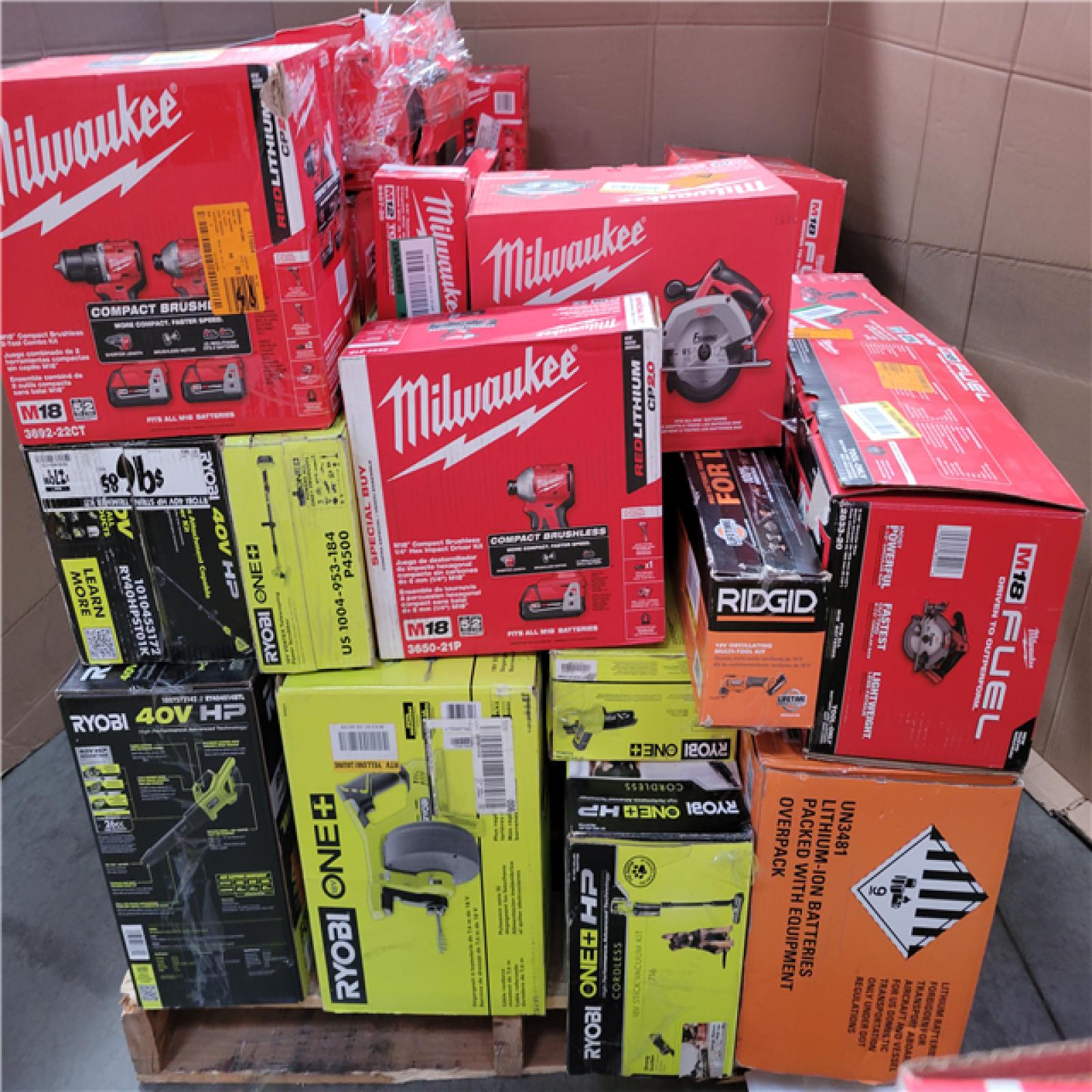 CALIFORNIA AS-IS TOOL PALLET