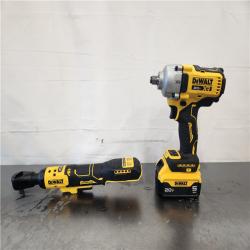 AS-IS- DEWALT 20V Lithium-Ion Cordless 2-Tool Combo Kit