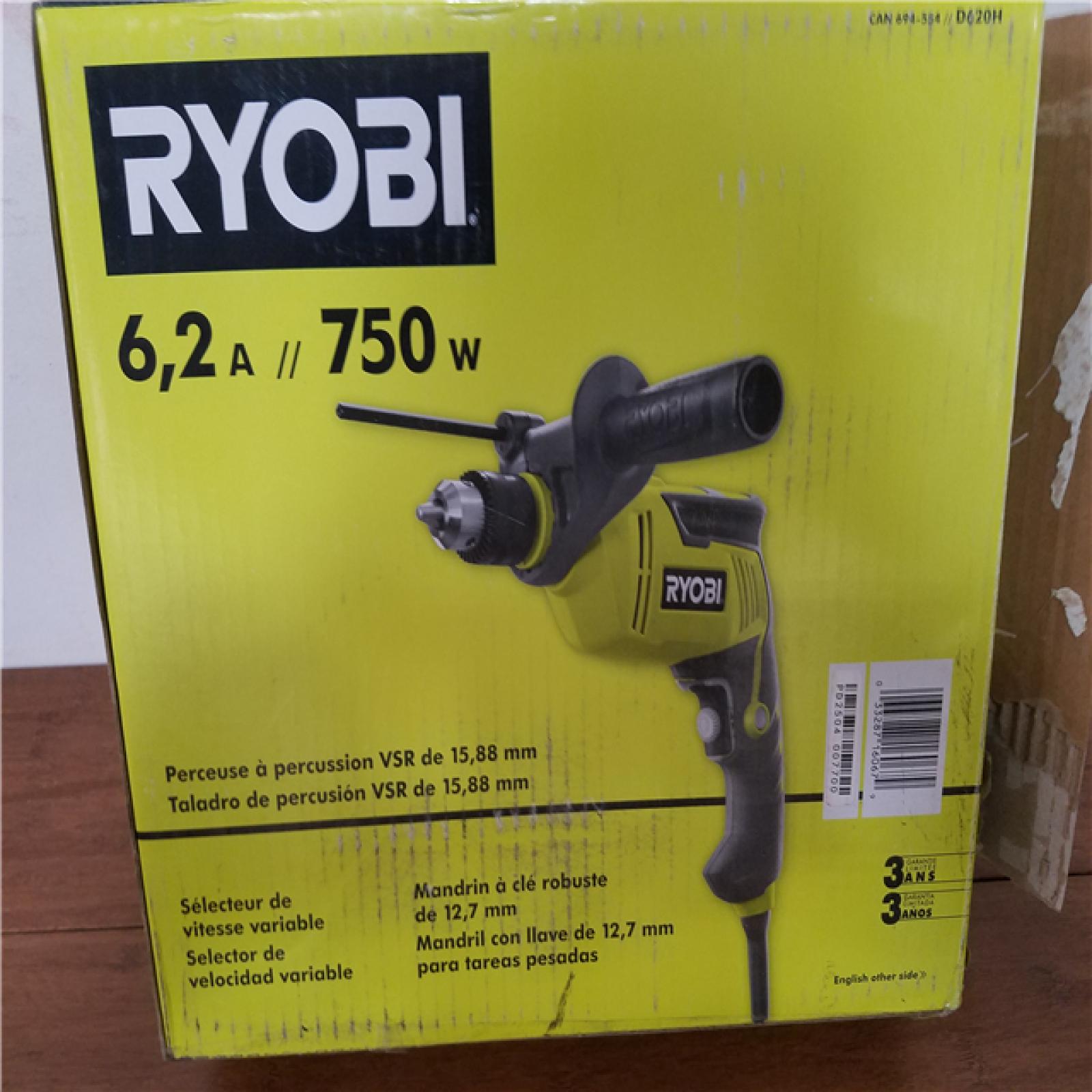 California NEW Ryobi 5/8 VSR Hammer Drill