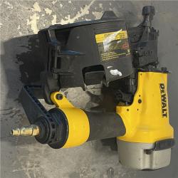 AS-IS- DeWalt DW66C-1 15 Degree 2-1/2 in. Coil Siding Nailer (Tool-Only)