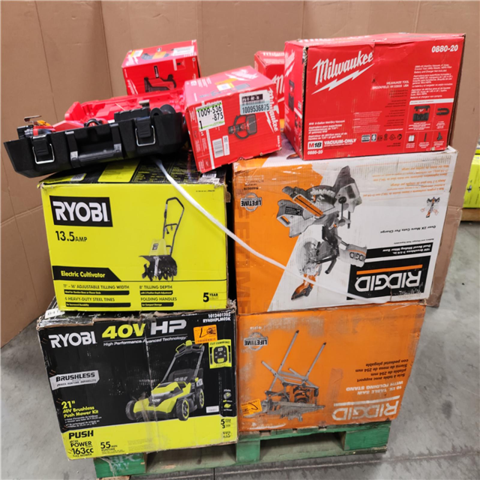 CALIFORNIA AS-IS TOOL PALLET
