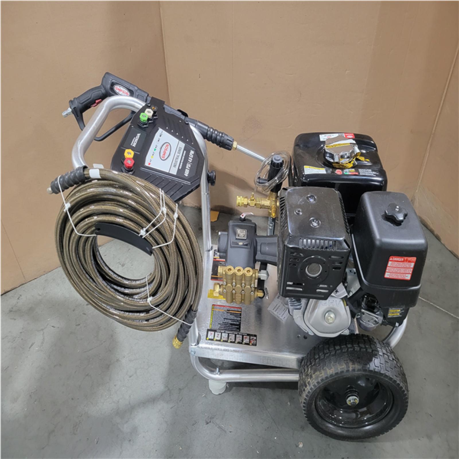 CALIFORNIA AS-IS SIMPSON 4400 PSI 4.0 GPM W/ HONDA GX 390 PRESSURE WASHER