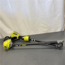 As-IS - RYOBI 40V HP Brushless Whisper Series 17 in. Cordless Battery Carbon Fiber Shaft String Trimmer