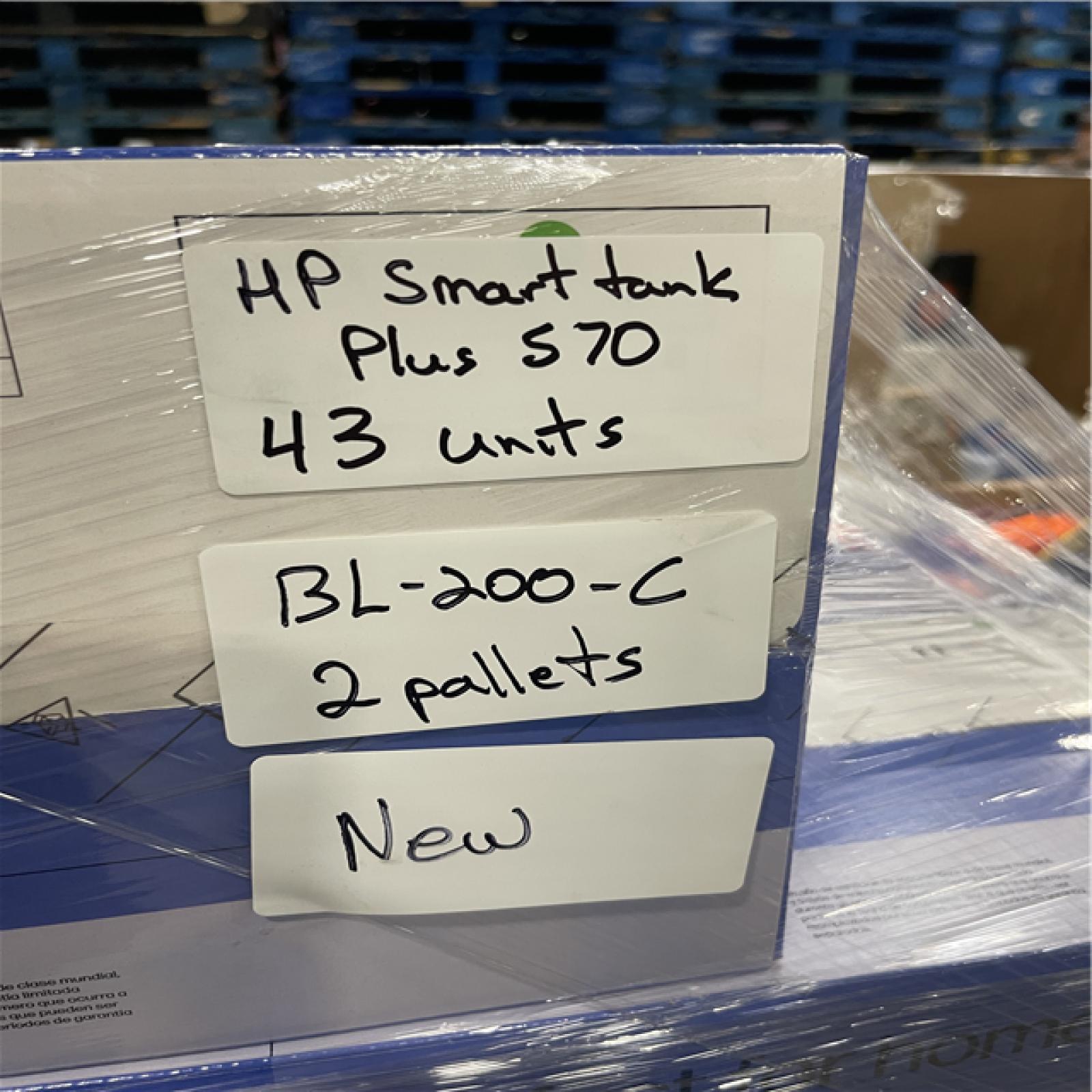 Atlanta location As-Is HP Smart Tank plus 570 printers (43 UNITS) TWO PALLETS
