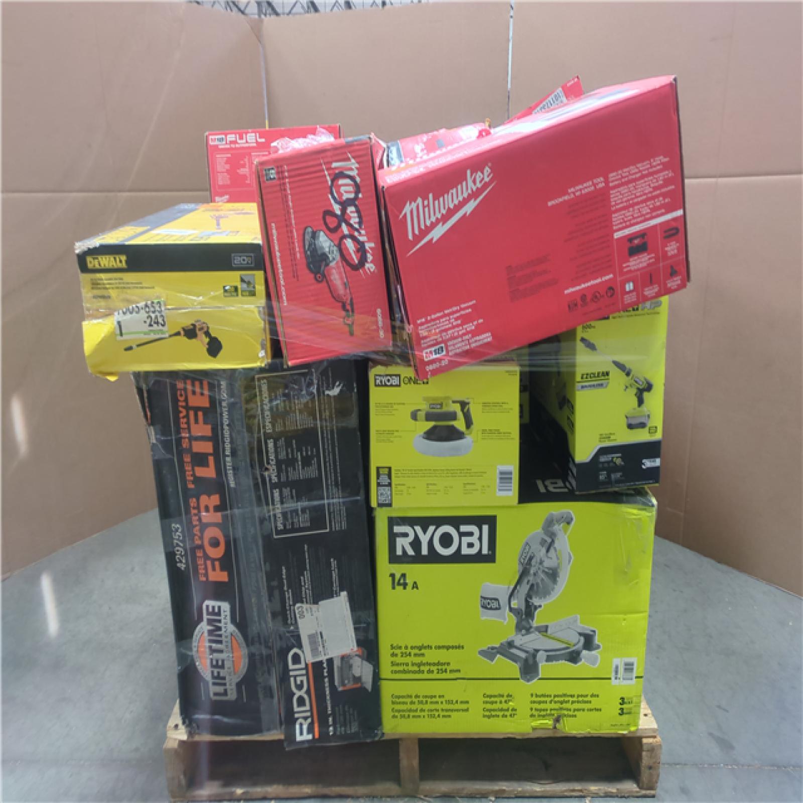 CALIFORNIA AS-IS TOOL PALLET