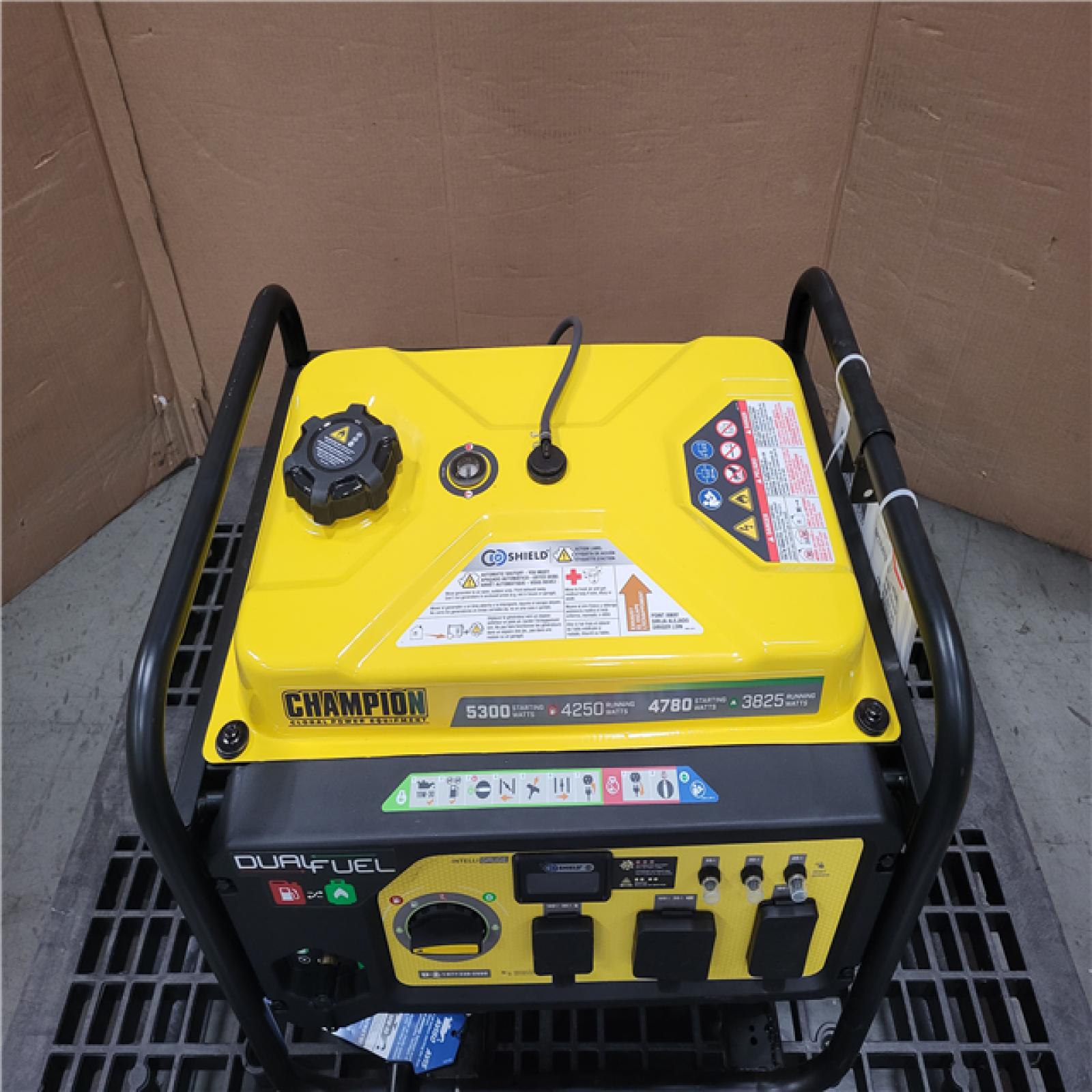 CALIFORNIA AS-IS CHAMPION PORTABLE GENERATOR