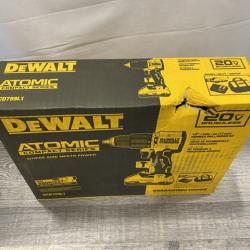 NEW- DeWalt ATOMIC 20-Volt Lithium-Ion Cordless 1/2 in. Compact Hammer Drill with 3.0Ah Battery  Charger and Bag