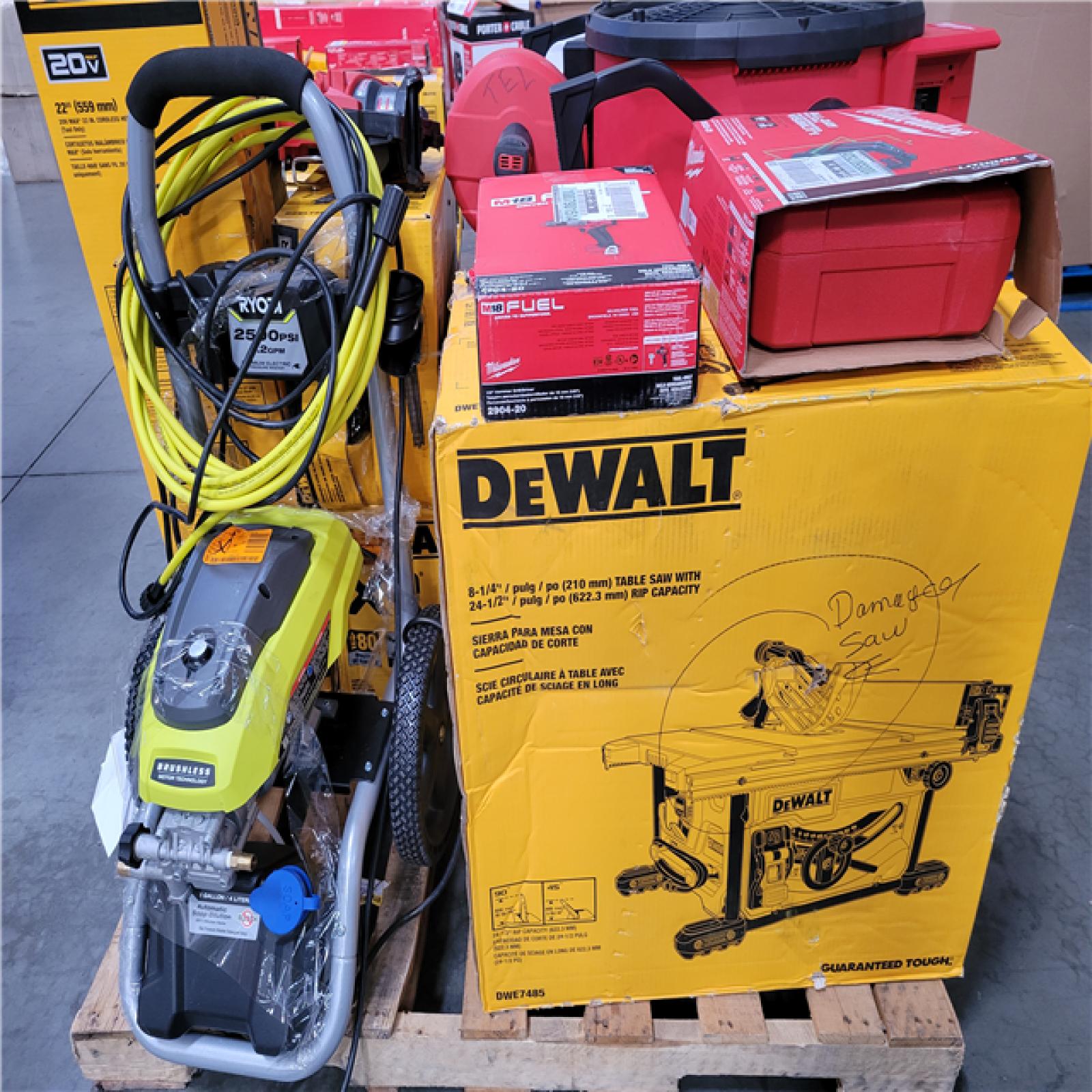 CALIFORNIA AS-IS TOOL PALLET