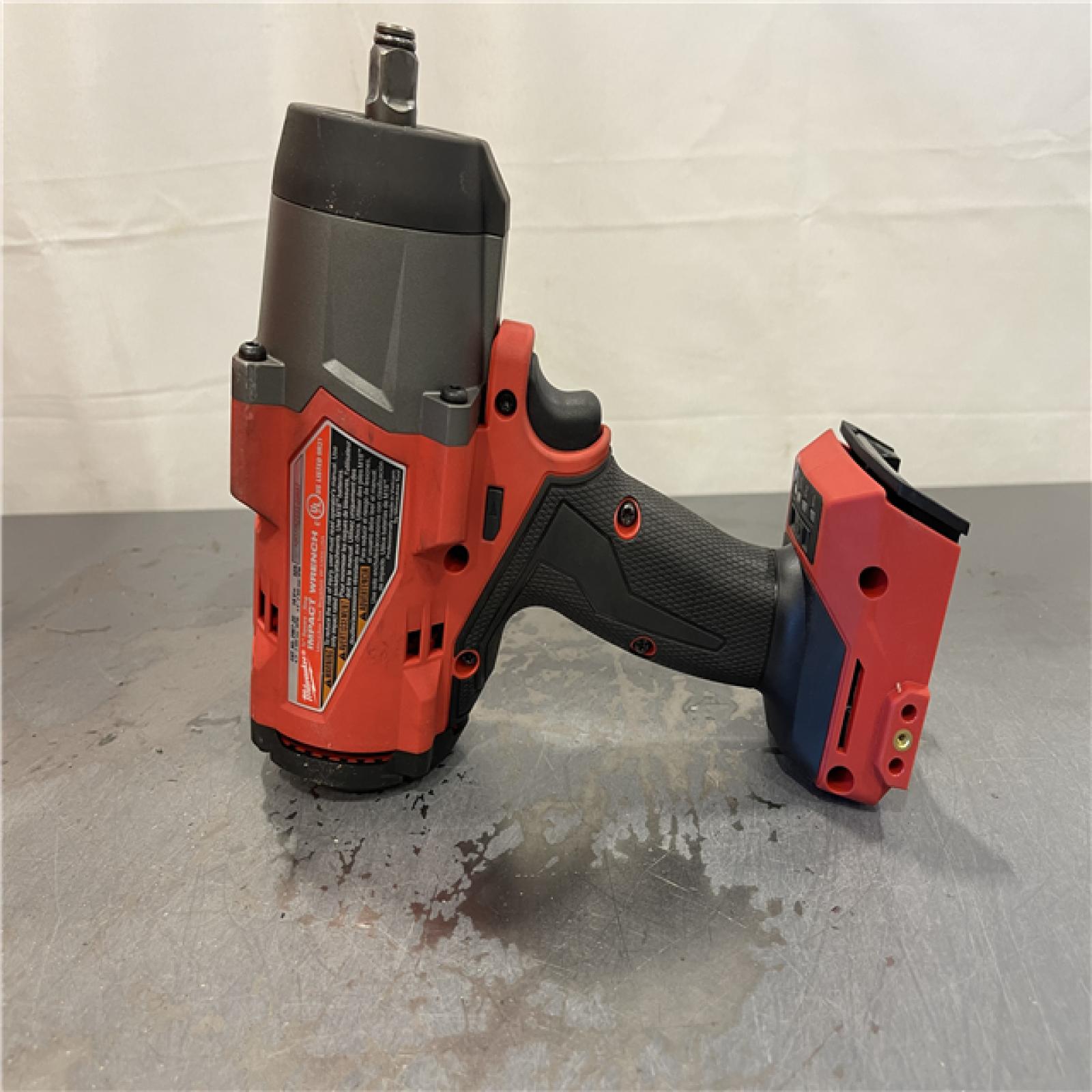 AS-IS - Milwaukee M18 FUEL 18V Lithium-Ion Brushless Cordless 1/2 in. Impact Wrench with Friction Ring