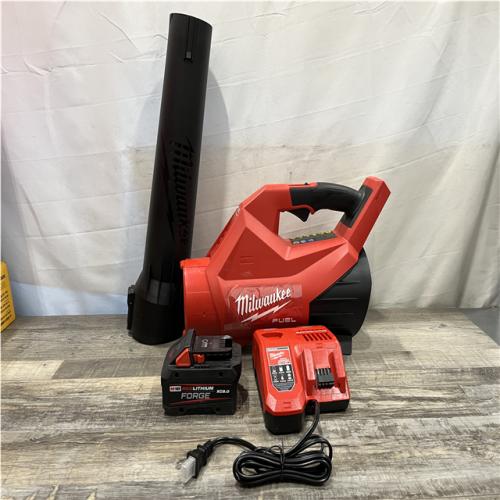AS-IS Milwaukee FUEL 120 MPH 500 CFM 18V Brushless Cordless Battery Powered Leaf Blower Kit