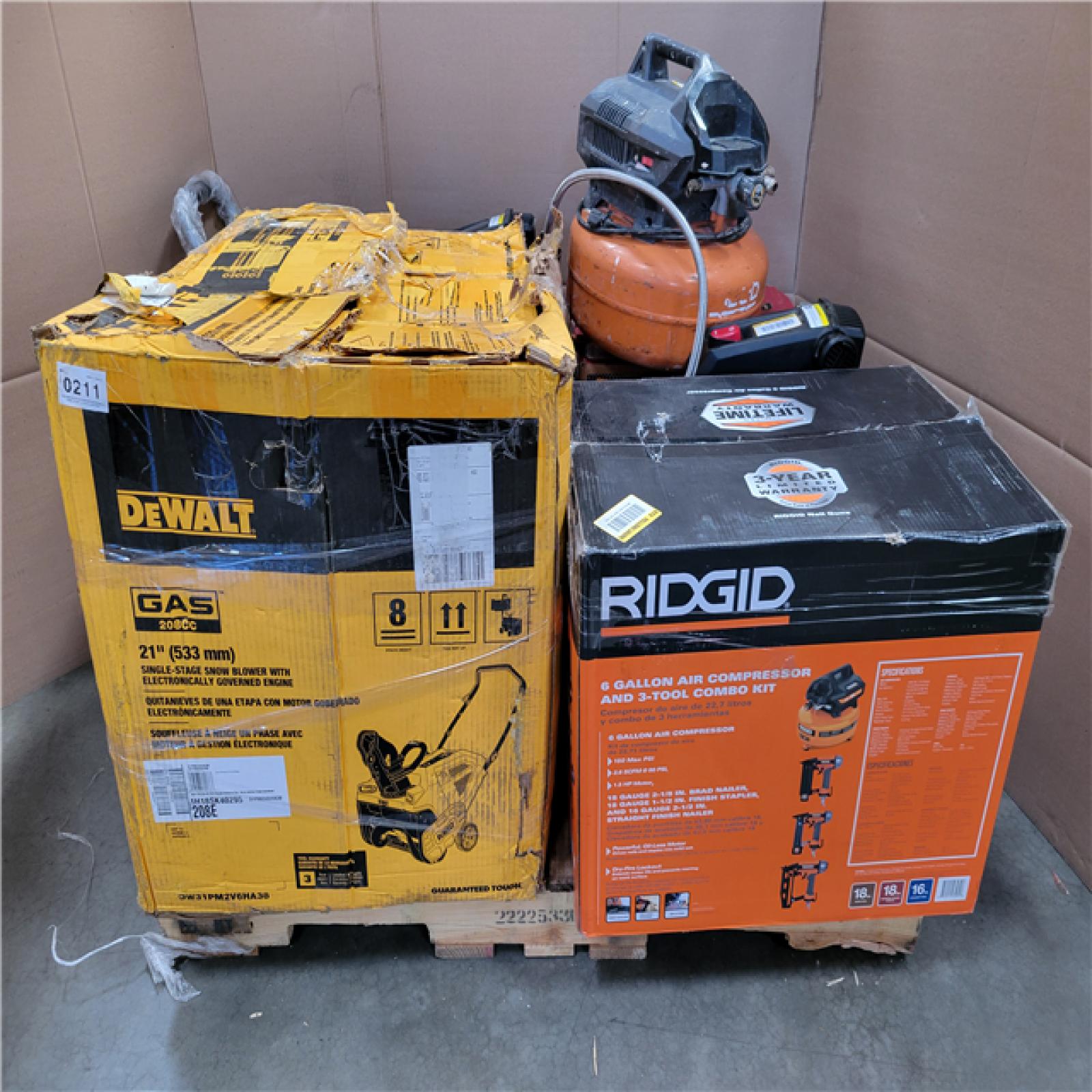 CALIFORNIA AS-IS OUTDOOR POWER EQUIPMENT