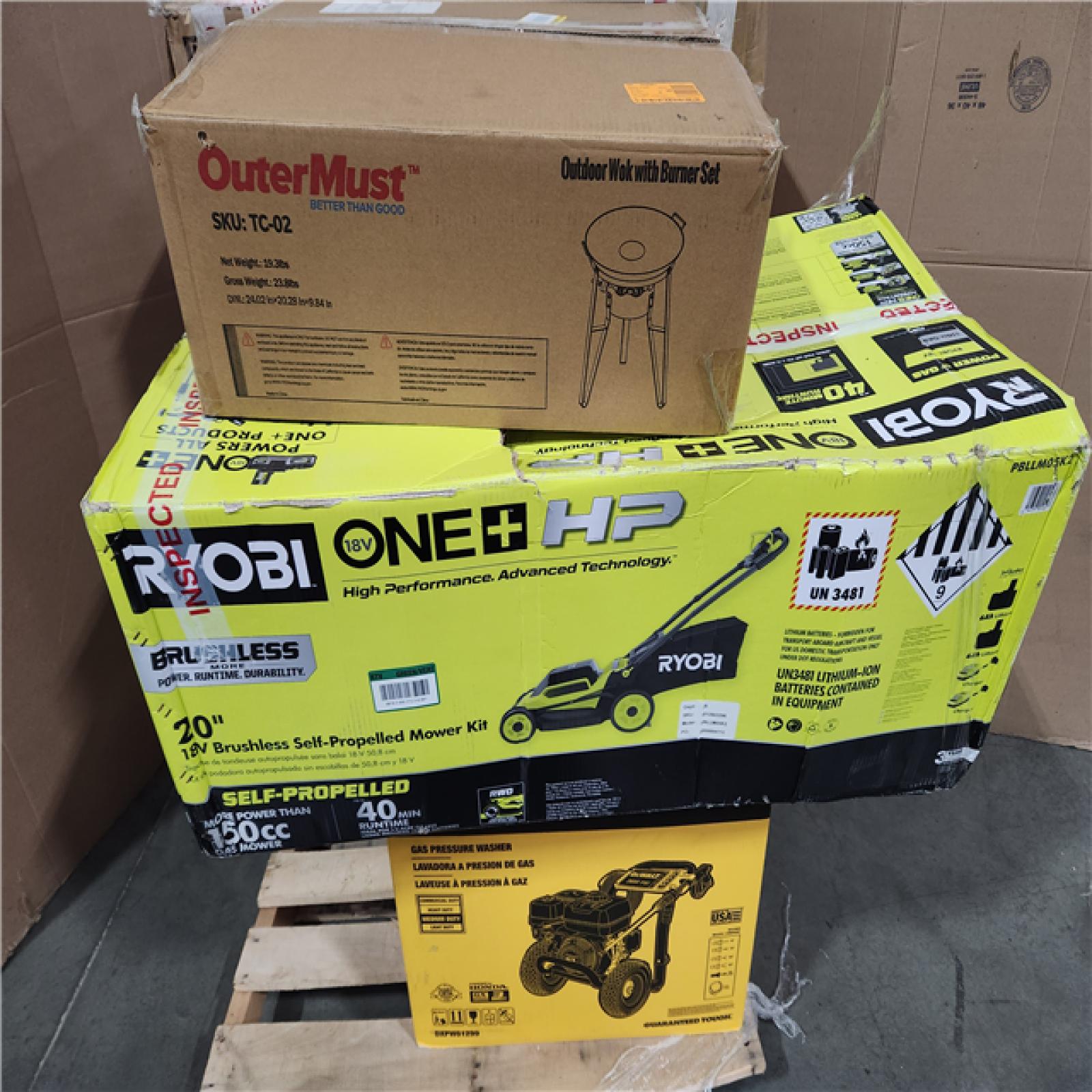 CALIFORNIA AS-IS HOME IMPROVEMENT PALLET