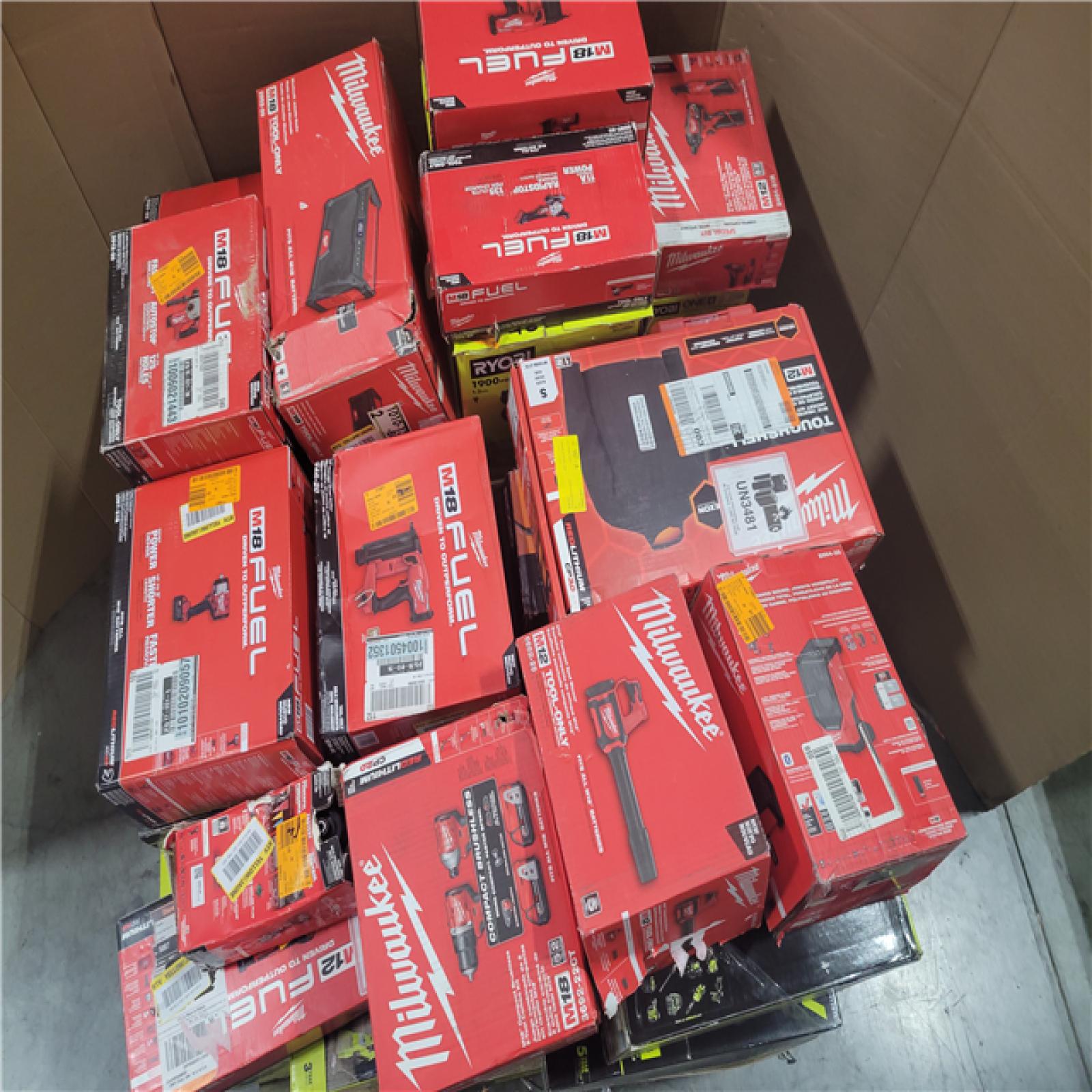 CALIFORNIA AS-IS TOOL PALLET