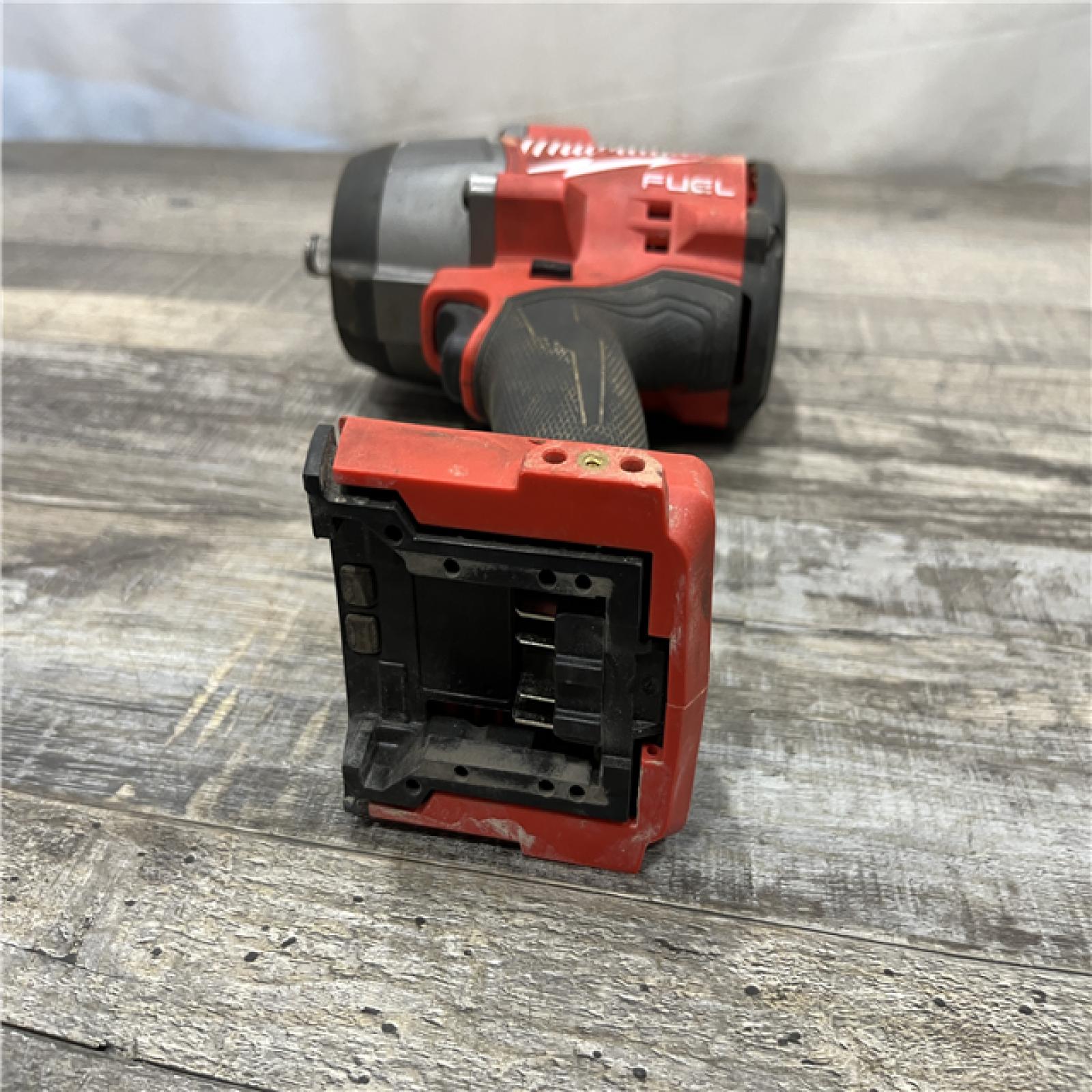 AS-IS Milwaukee FUEL 18V Lithium-Ion Brushless Cordless 1/2 in. Impact Wrench with Friction Ring (Tool-Only)