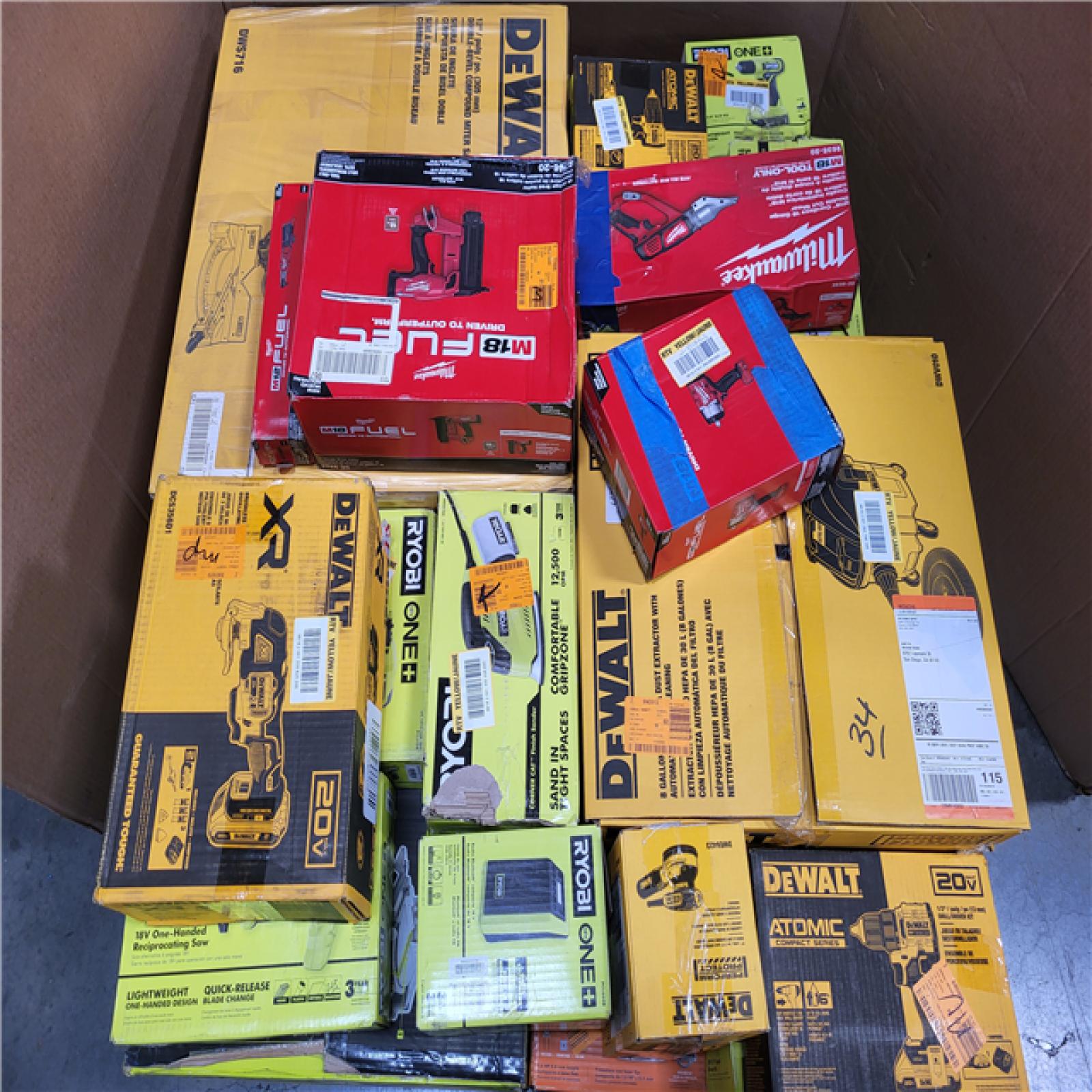 CALIFORNIA AS-IS TOOL PALLET