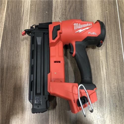 AS-IS Milwaukee FUEL 18-Volt Lithium-Ion Brushless Cordless Gen II 18-Gauge Brad Nailer (Tool-Only)