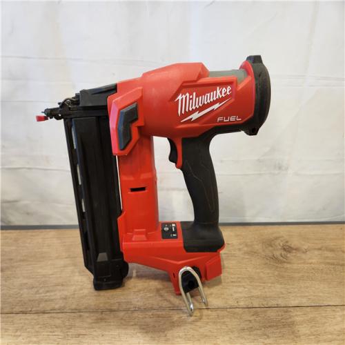 AS-IS- Milwaukee FUEL 18-Volt Lithium-Ion Brushless Cordless Gen II 18-Gauge Brad Nailer (Tool-Only)