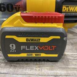 AS-IS DEWALT FLEXVOLT 60V MAX 125 MPH 600 CFM Brushless Cordless Battery Powered Blower Kit