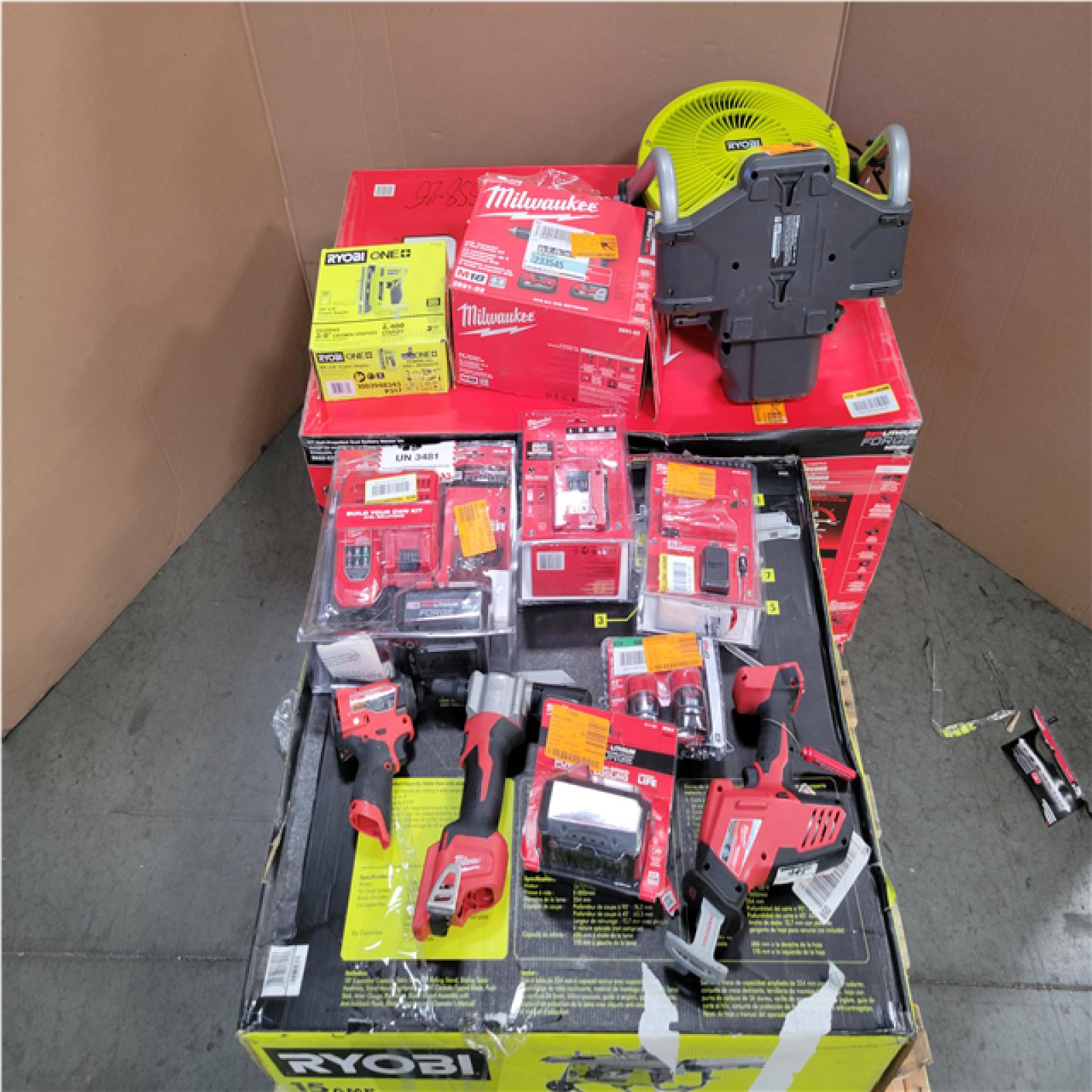 CALIFORNIA AS-IS TOOL PALLET