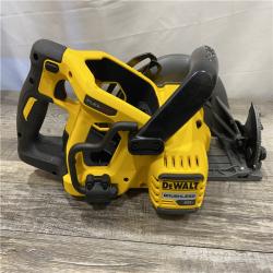 AS-IS DEWALT FLEXVOLT 60V MAX Cordless Brushless 7-1/4 in. Wormdrive Style Circular Saw (Tool Only)