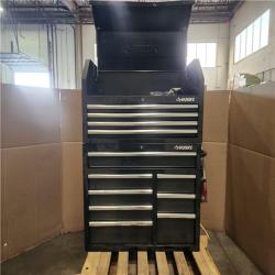 Phoenix Husky Tool Storage 42 in. W x 18 in. D Standard Duty Black Tool Chest Combo
