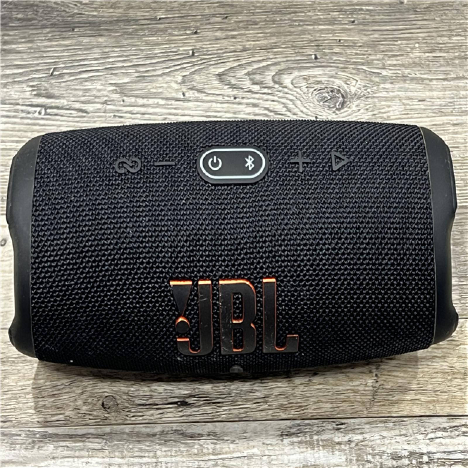 AS-IS JBL - CHARGE5 Portable Waterproof Speaker with Powerbank - Black