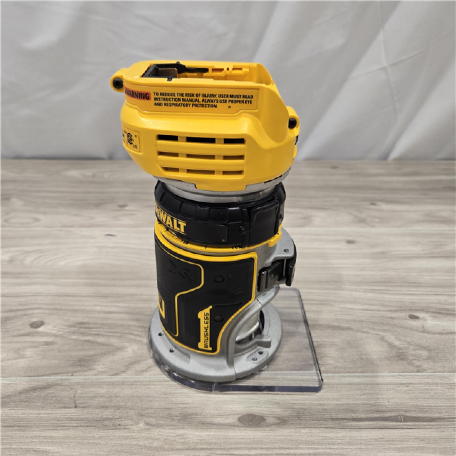 AS-IS Dewalt 20V MAX XR Cordless Compact Router (Tool Only)