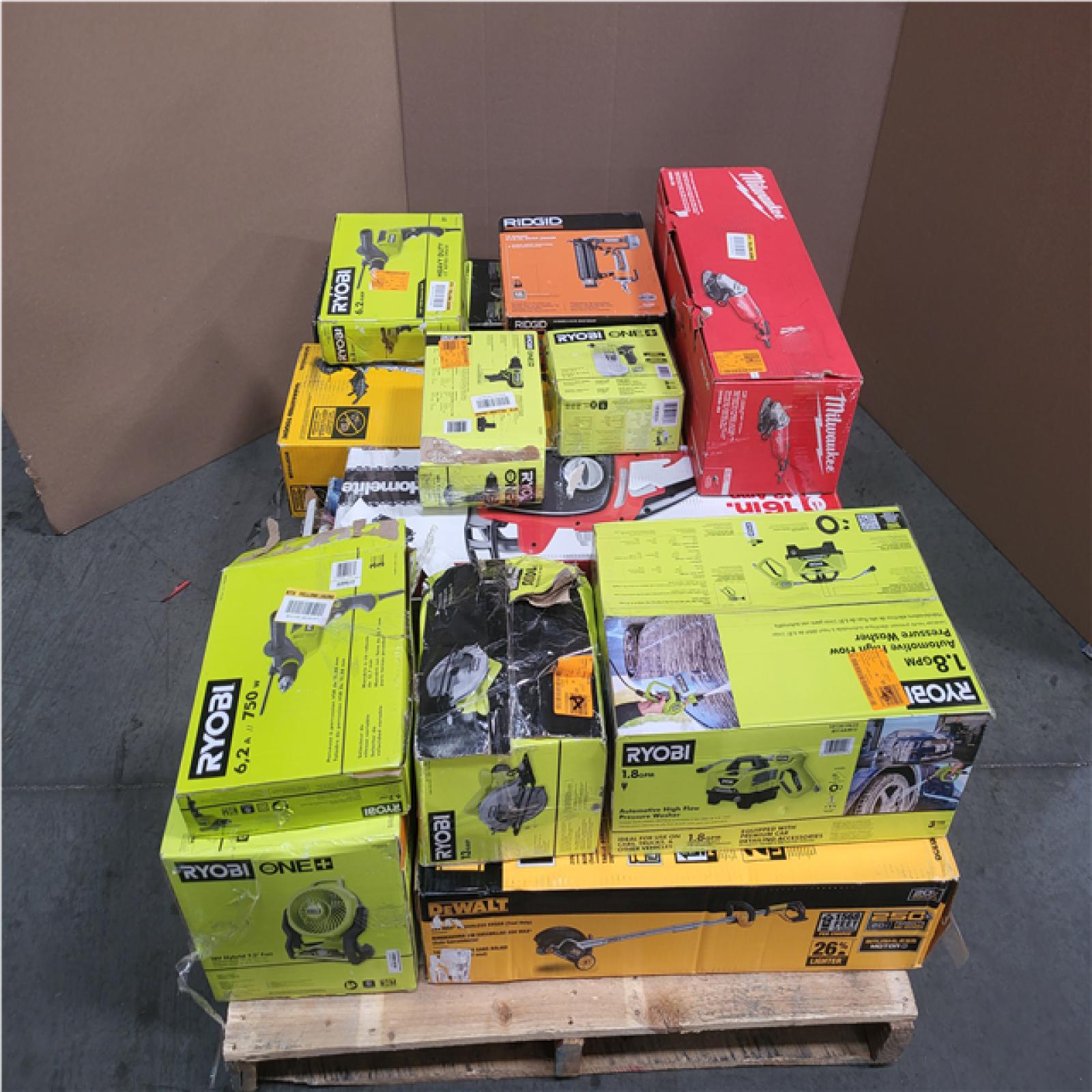 CALIFORNIA AS-IS TOOL PALLET
