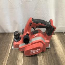 AS-IS Milwaukee 18V Lithium-Ion Cordless 3-1/4 in. Planer (Tool-Only)