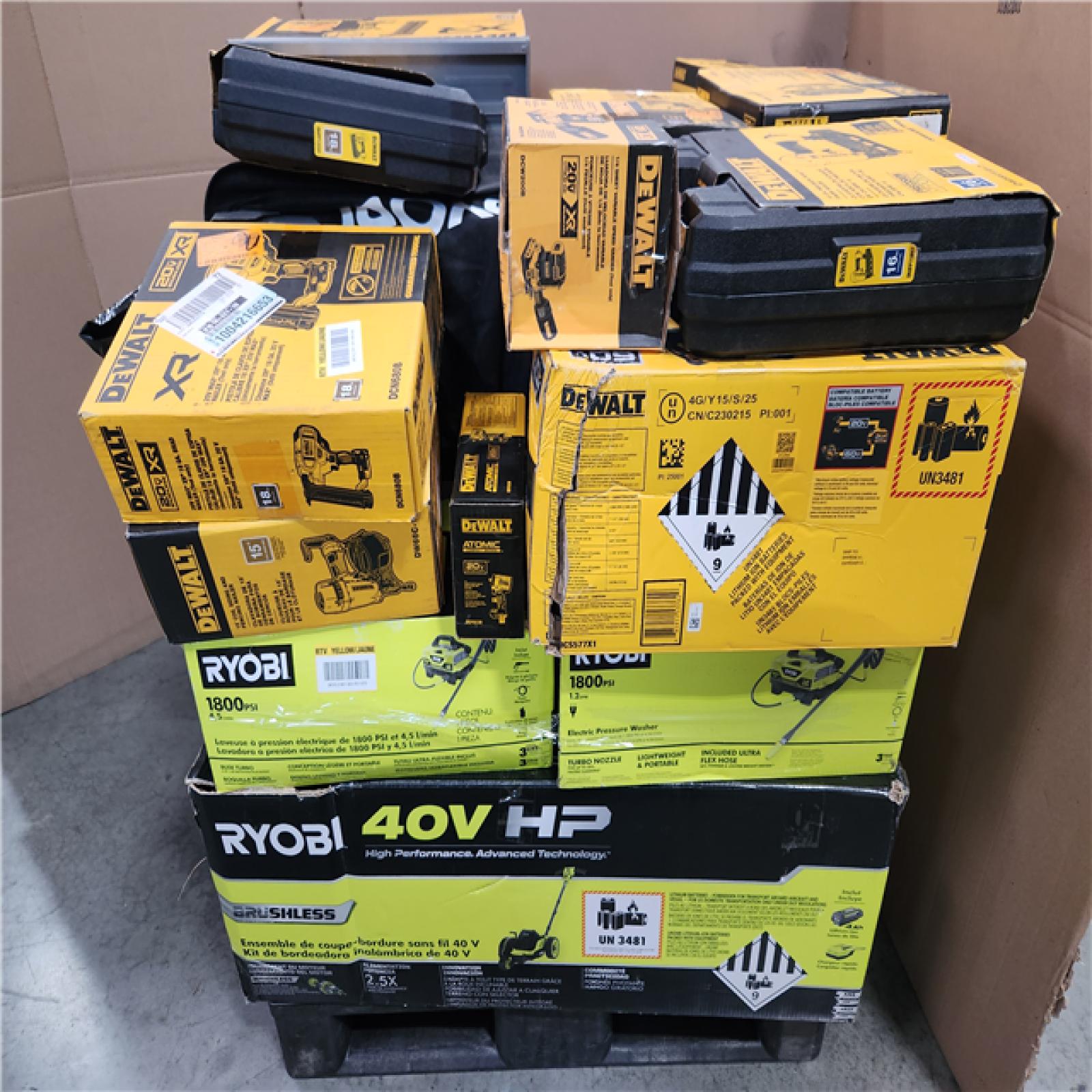 CALIFORNIA AS-IS TOOL PALLET