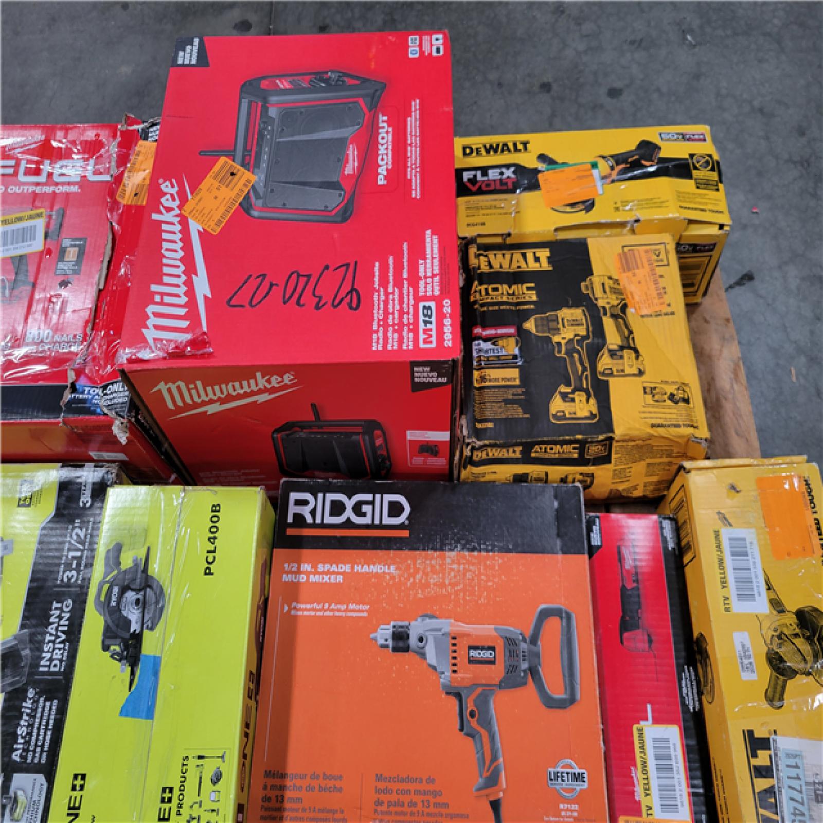 CALIFORNIA AS-IS TOOL PALLET