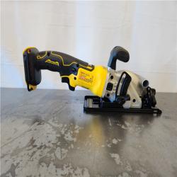 AS-IS- DEWALT Atomic 20-Volt Maximum Lithium-Ion Cordless Brushless 4-1/2 in. Circular Saw Kit