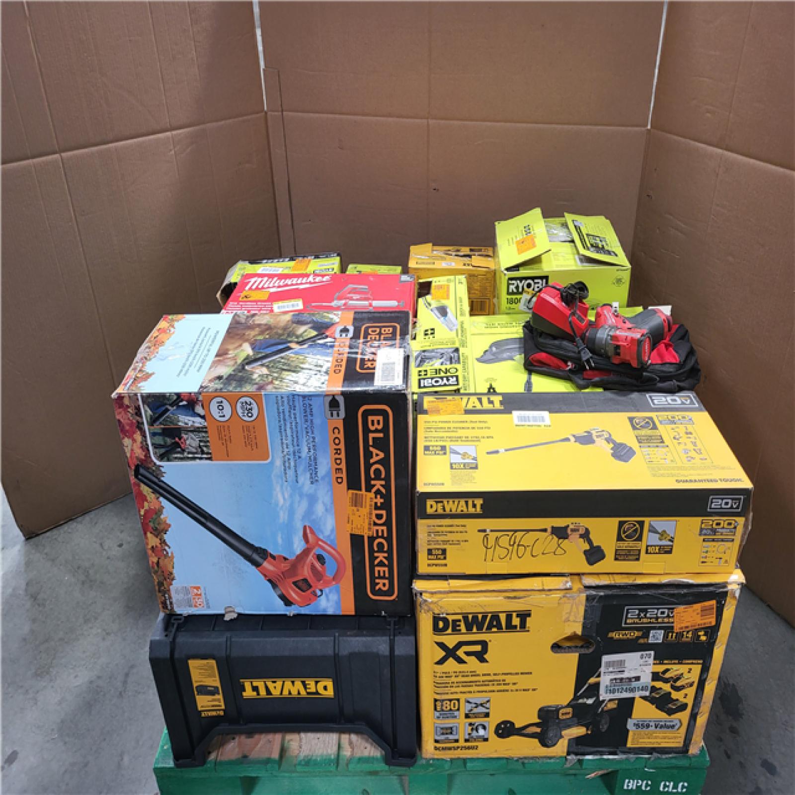 CALIFORNIA AS-IS TOOL PALLET