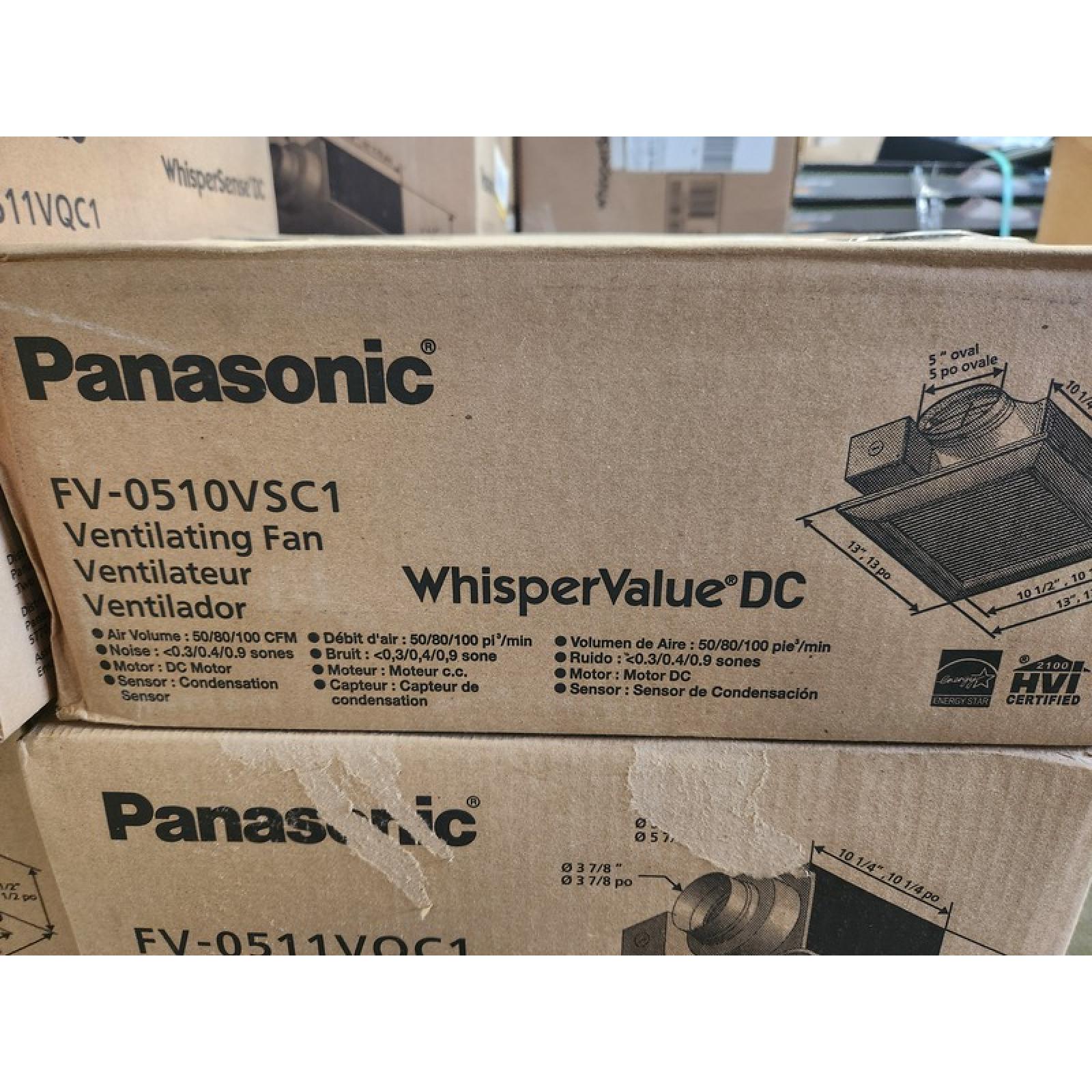 Phoenix NEW Mixed Panasonic Ventilator fans and Heaters Pallet (17-Total)