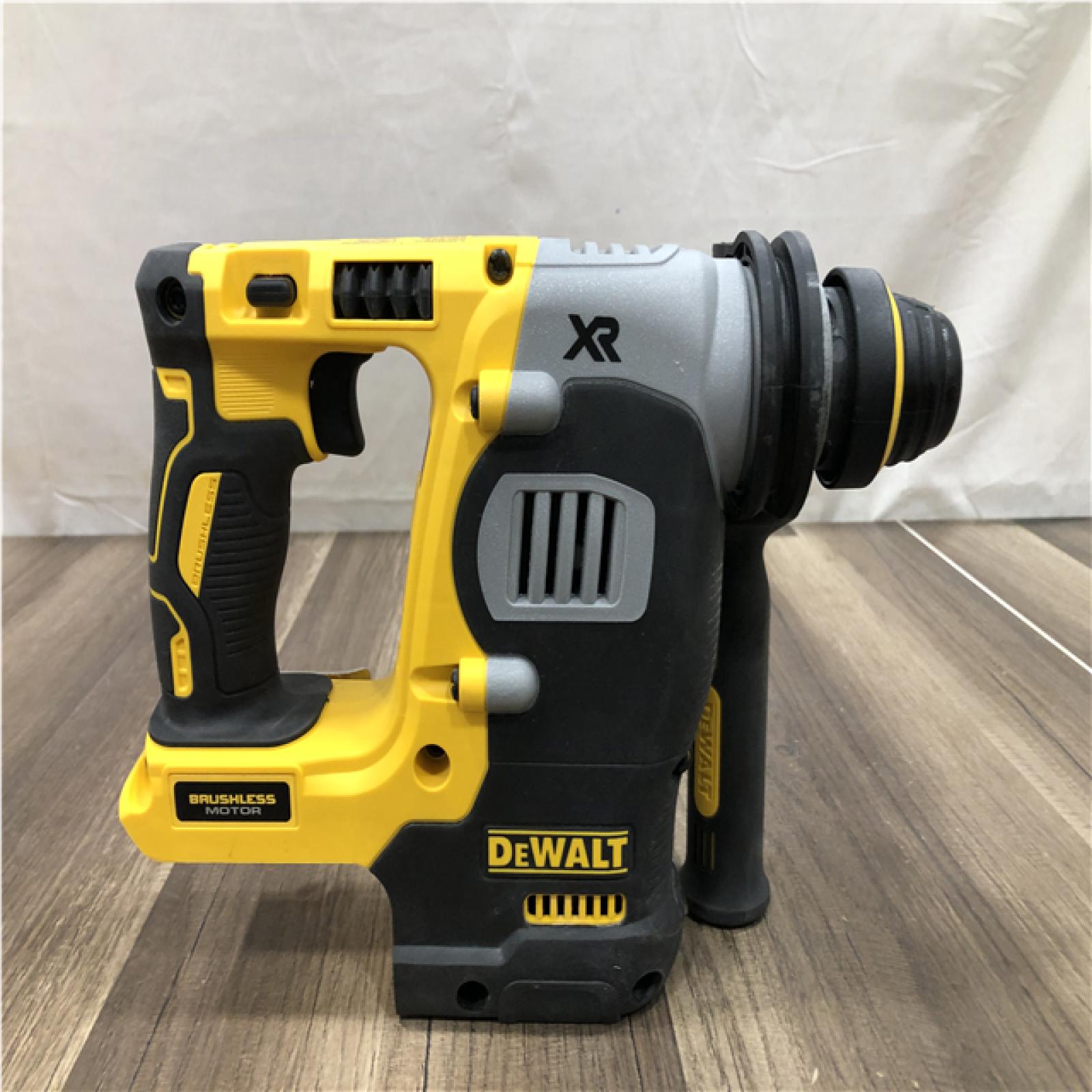 AS-IS DEWALT 20V MAX XR Cordless Brushless 1 in. SDS Plus L-Shape Rotary Hammer (Tool Only)