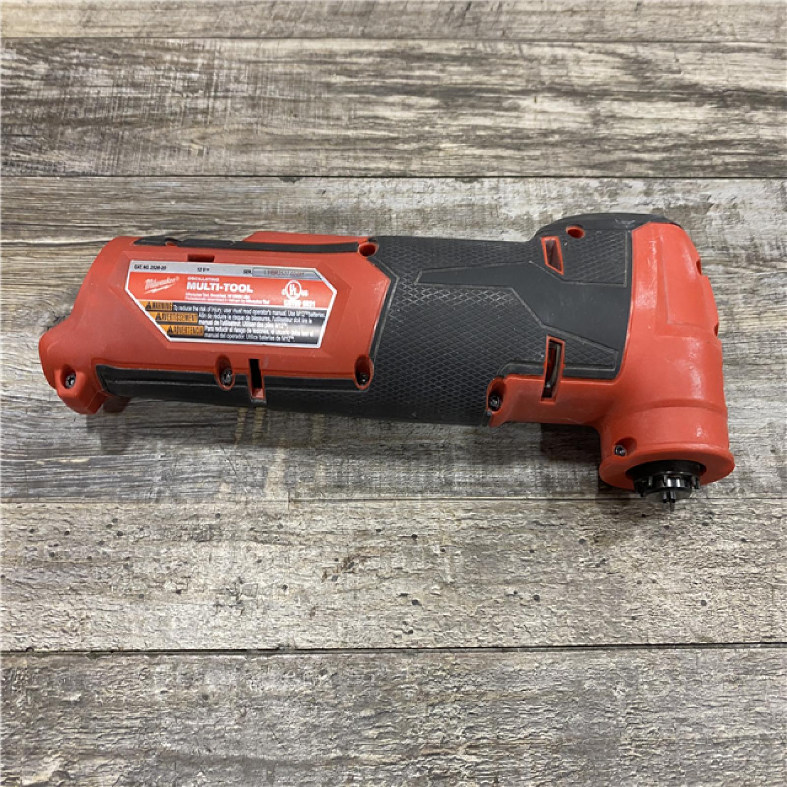 AS-IS Milwaukee  FUEL 12V Lithium-Ion Cordless Oscillating Multi-Tool (Tool-Only)