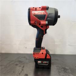 AS-IS- Milwaukee FUEL 18V Lithium-Ion Brushless Cordless 1/2 in. Impact Wrench w/Friction Ring Kit