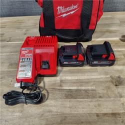 HOUSTON LOCATION - AS-IS M18 18V Lithium-Ion Brushless Cordless Compact Drill/Impact Combo Kit (2-Tool) W/(2) 2.0 Ah Batteries, Charger & Bag