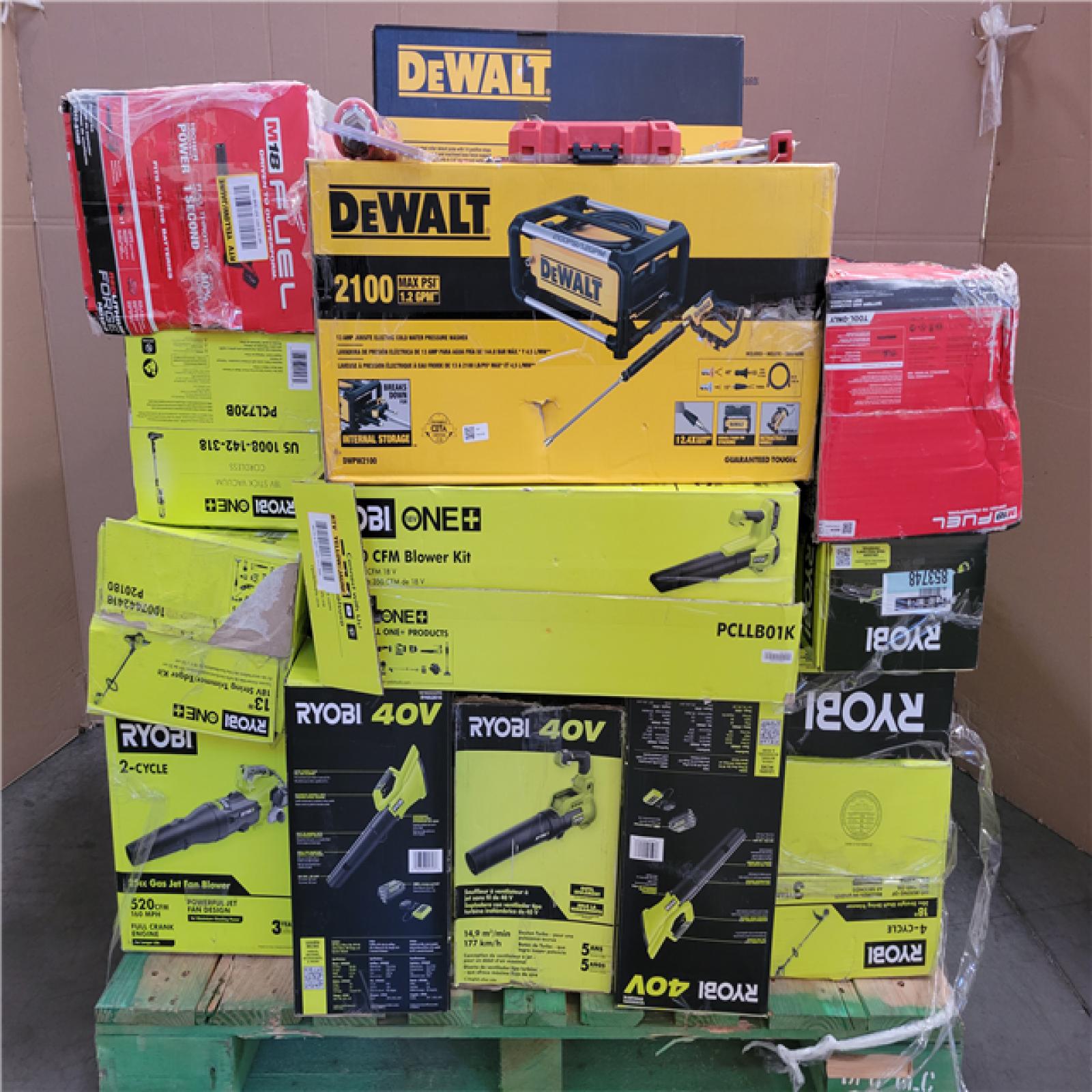 CALIFORNIA AS-IS TOOL PALLET