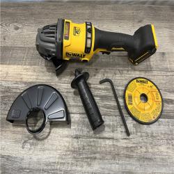 AS-IS DEWALT FLEXVOLT 60V MAX Cordless Brushless 4.5 in. to 6 in. Small Angle Grinder with Kickback Brake (Tool Only)