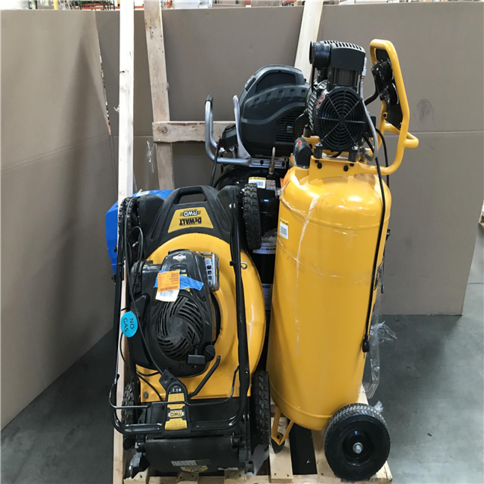 CALIFORNIA AS-IS OUTDOOR POWER EQUIPMENT
