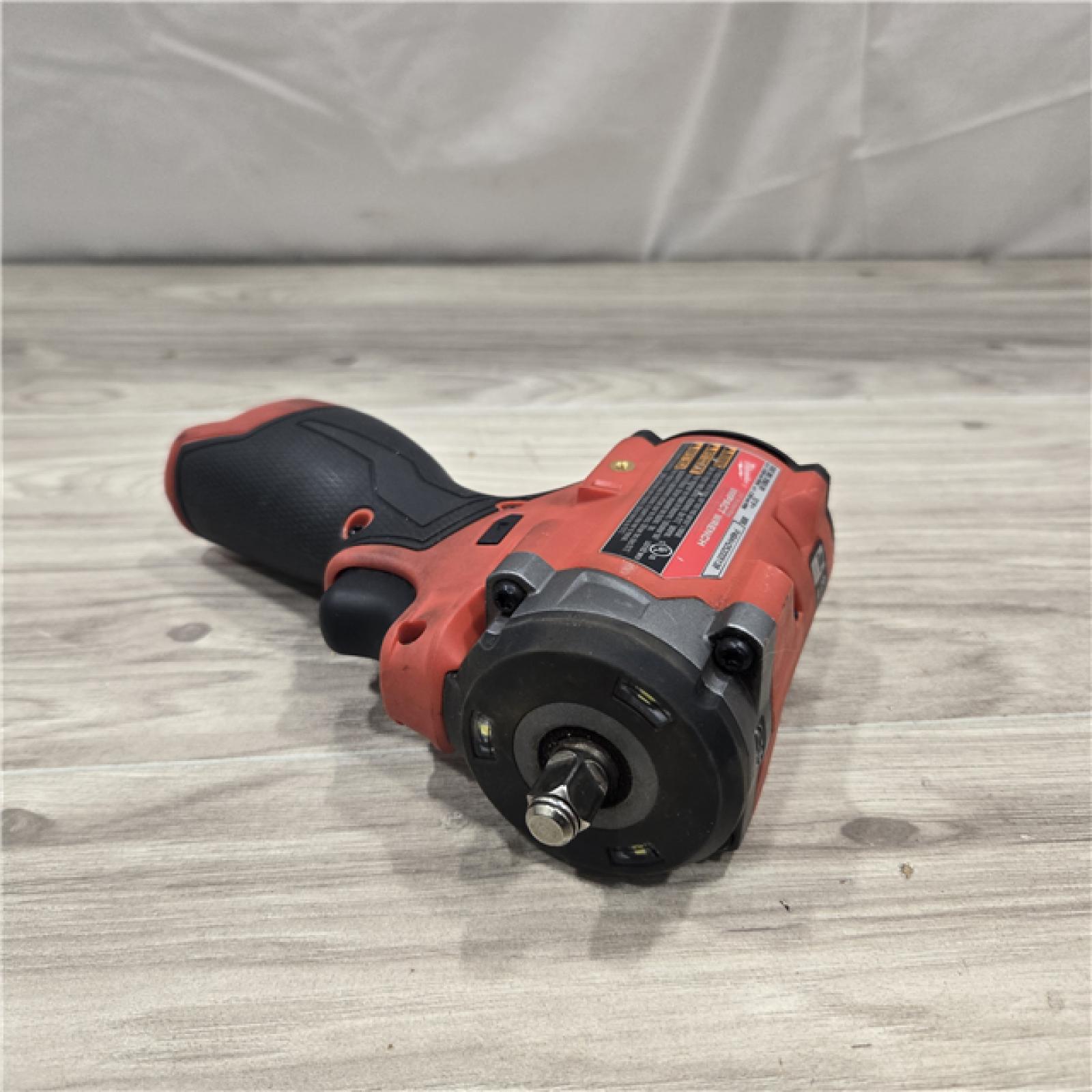 AS-IS Milwaukee M12 FUEL M12 3/8 in. Cordless High Torque Impact Wrench (Tool-Only)