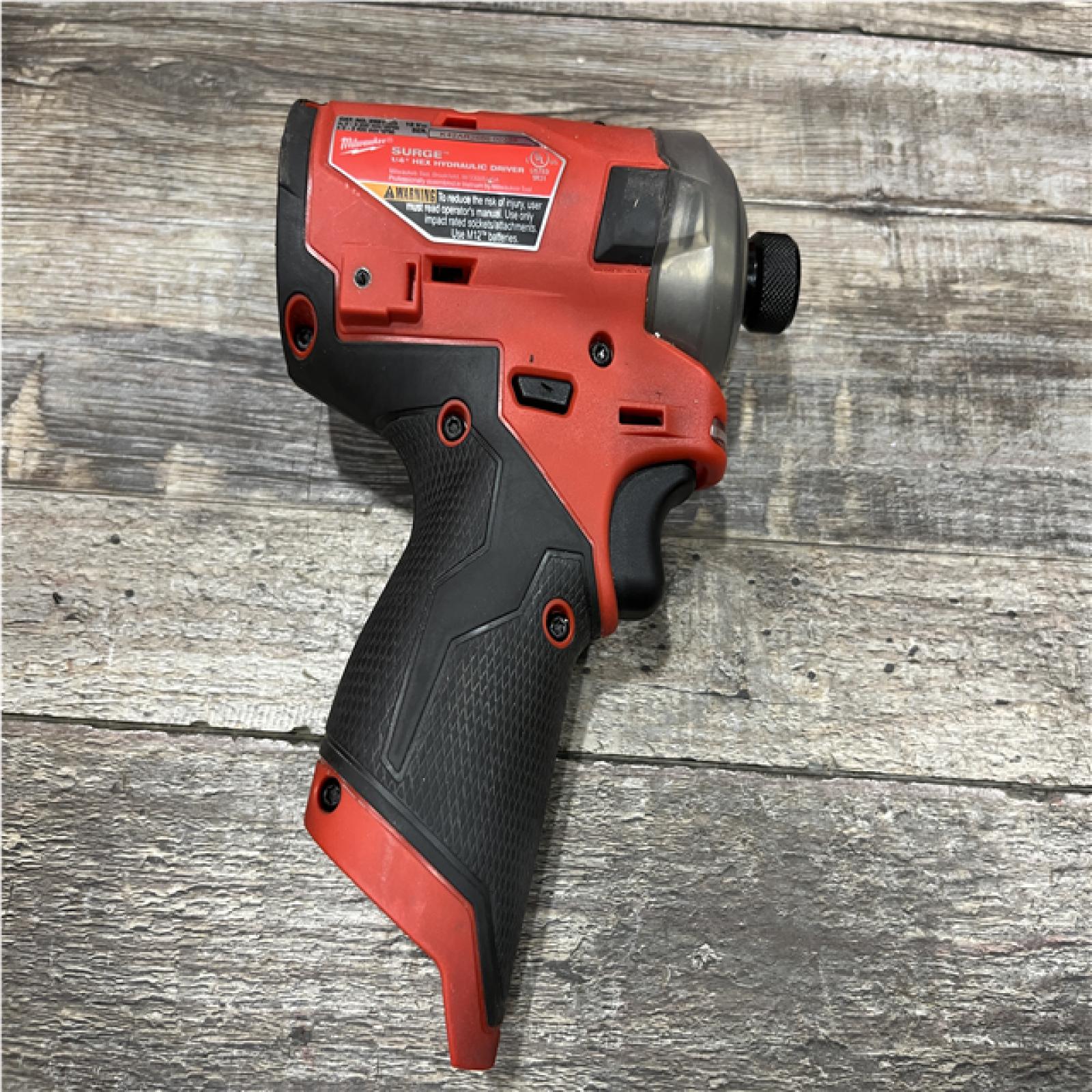 AS-IS Milwaukee FUEL SURGE 12V Lithium-Ion Brushless Cordless 1/4 in. Hex Impact Driver Compact Kit