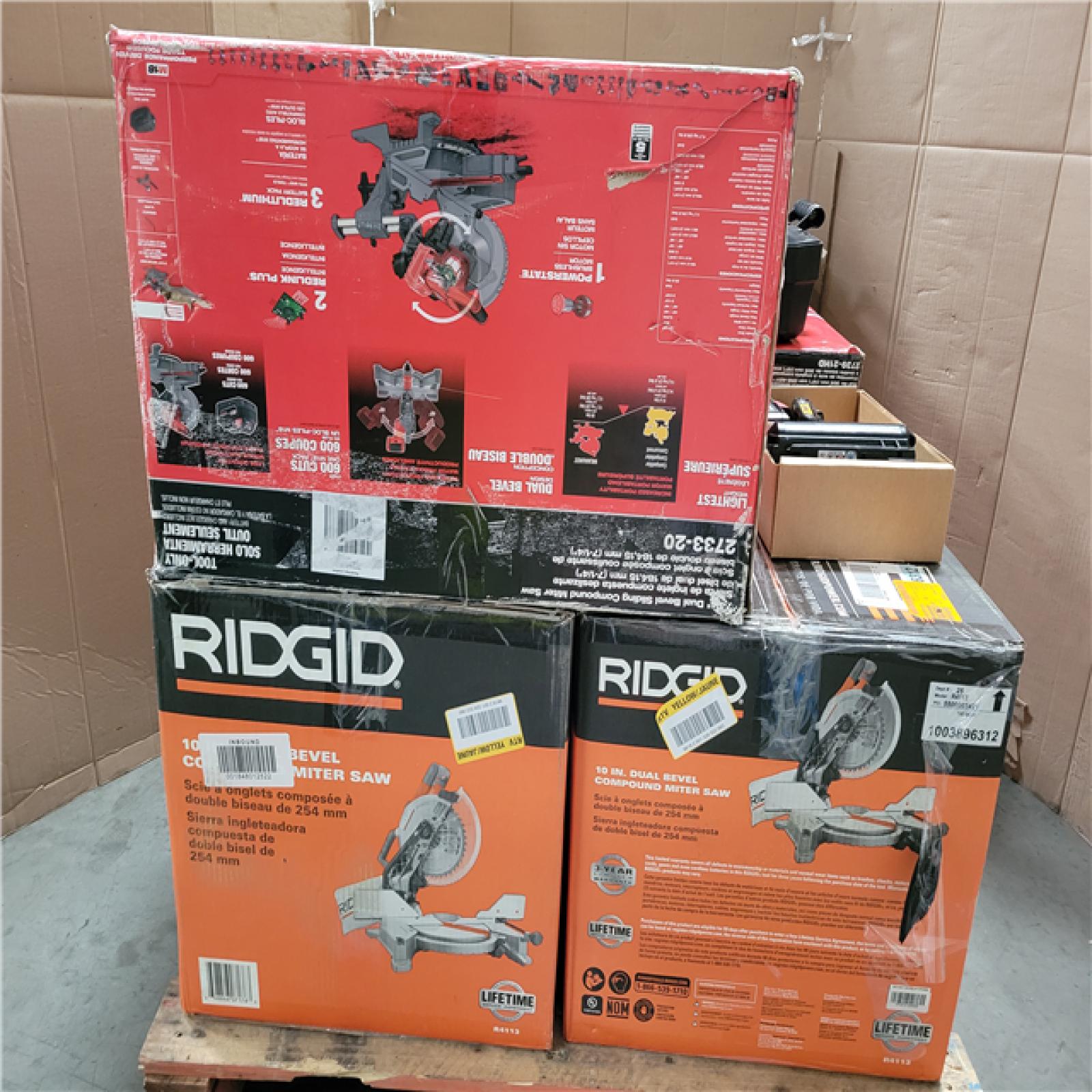 CALIFORNIA AS-IS TOOL PALLET