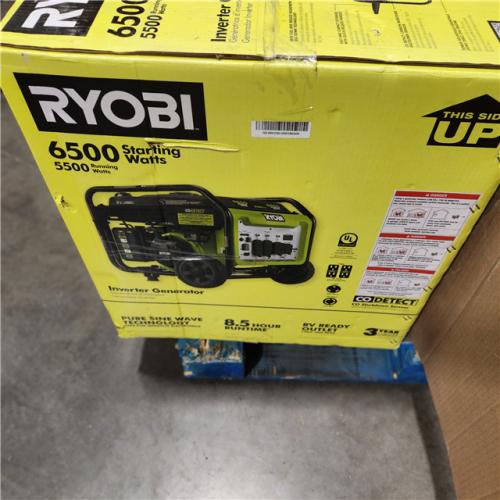 Dallas Location - NEW- Ryobi RYi6522 5500/6500W Inverter Generator