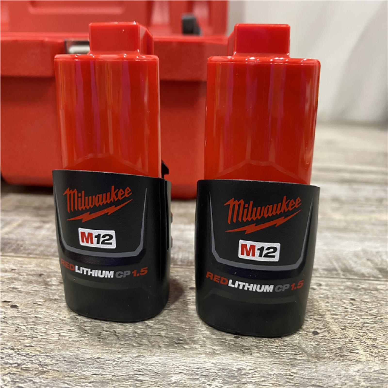 AS-IS Milwaukee 12-Volt Lithium-Ion Force Logic Cordless Press Tool Kit