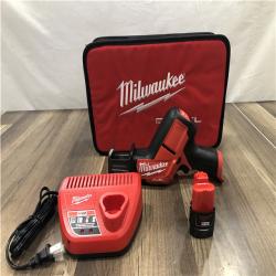 AS-IS Milwaukee FUEL 12V Lithium-Ion Brushless Cordless HACKZALL Reciprocating Saw Kit