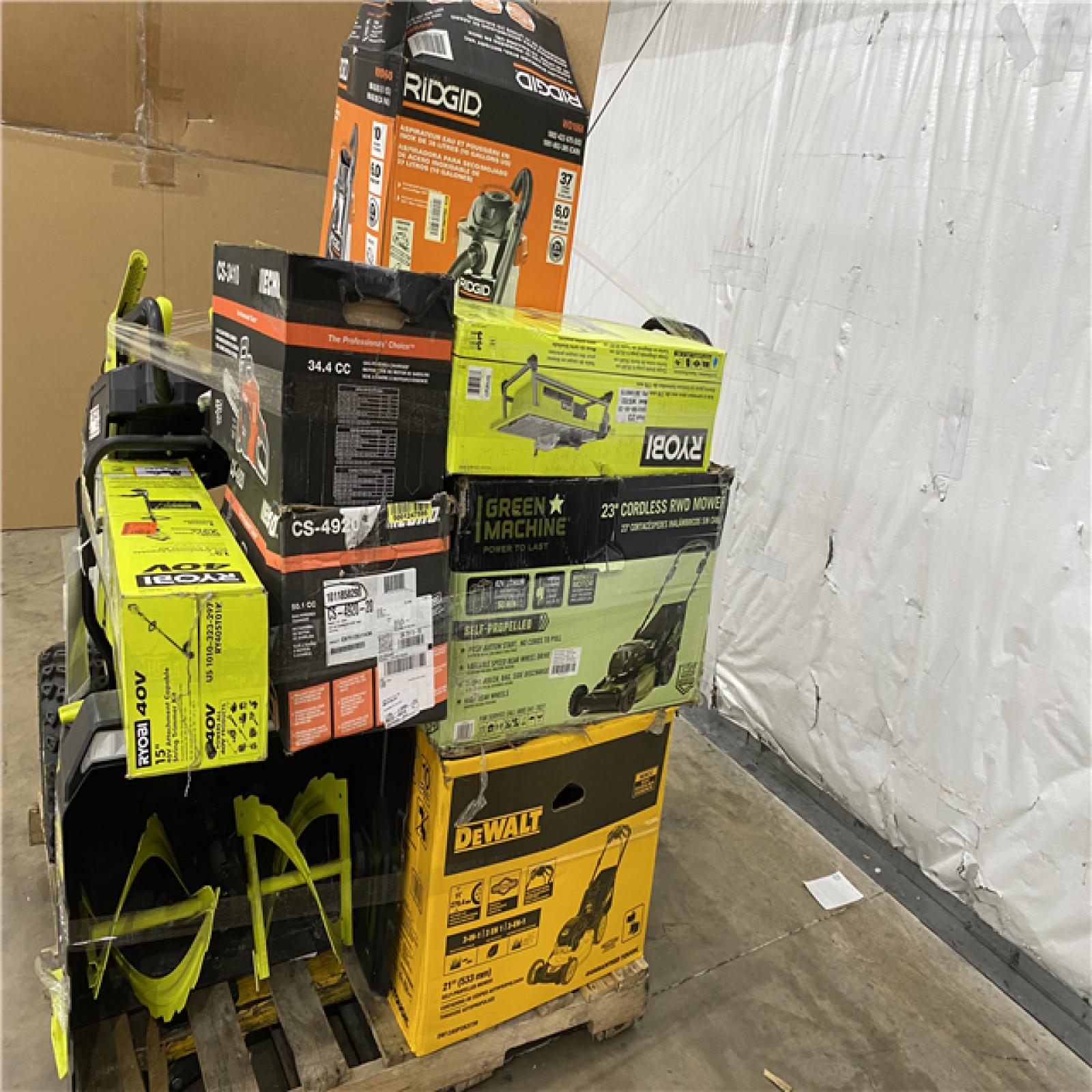 Houston Location - AS-IS Outdoor Power Equipment