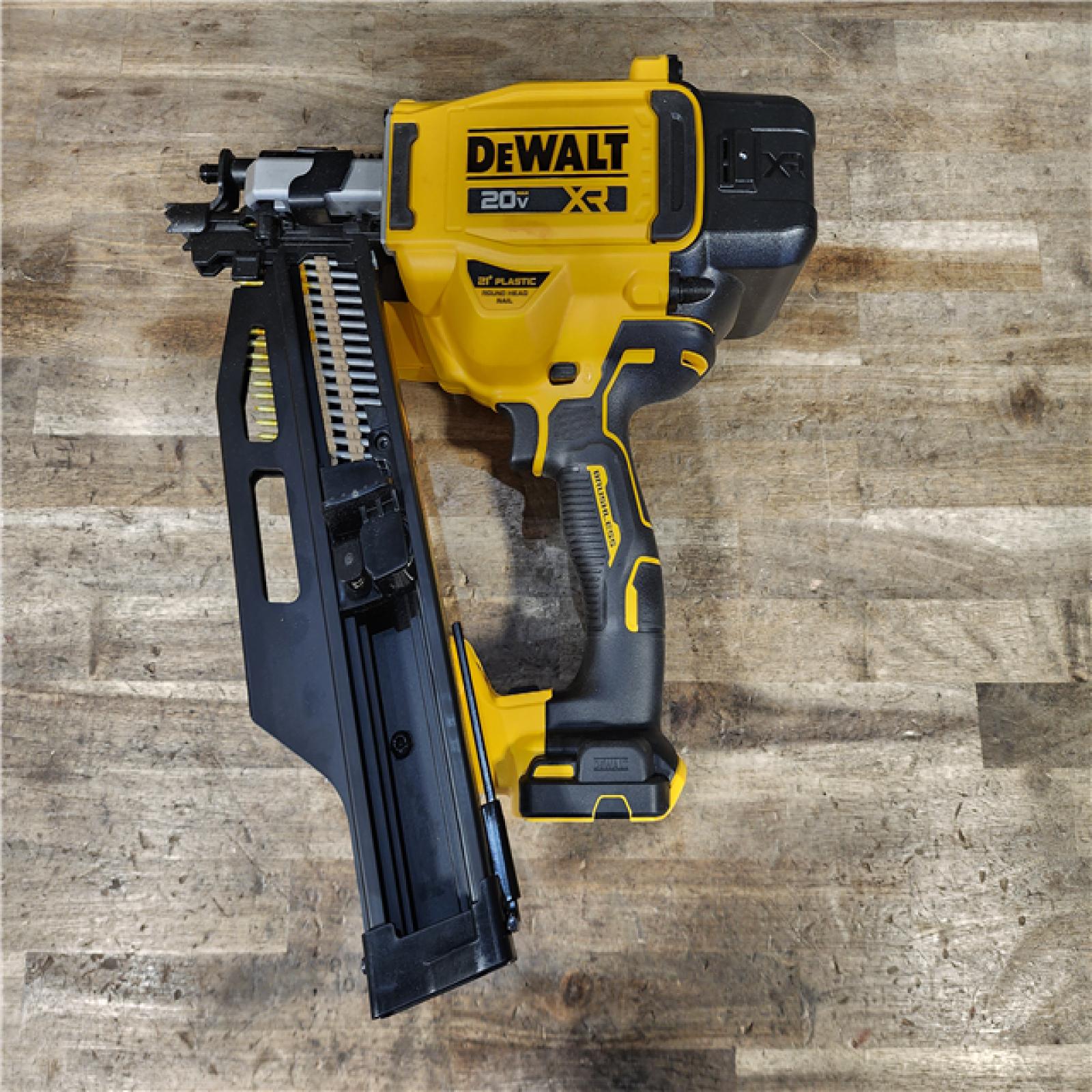 HOUSTON LOCATION - AS-IS DEWALT 20-Volt 21° Cordless Framing Nailer (Tool-Only)