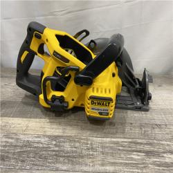 AS-IS DEWALT FLEXVOLT 60V MAX Cordless Brushless 7-1/4 in. Wormdrive Style Circular Saw (Tool Only)